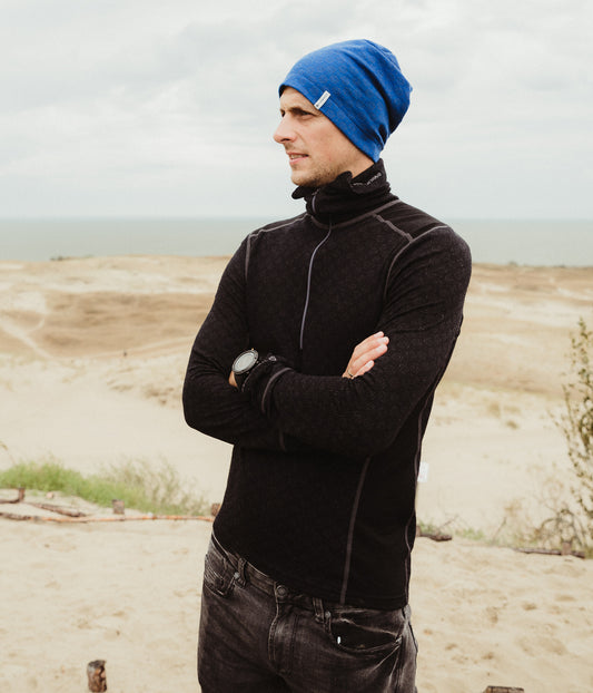 Men’s Merino Xtreme Thermal Turtleneck 1/2 Zip LS Shirt