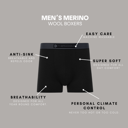 Men's Merino Boxers 4 Pack Bundle